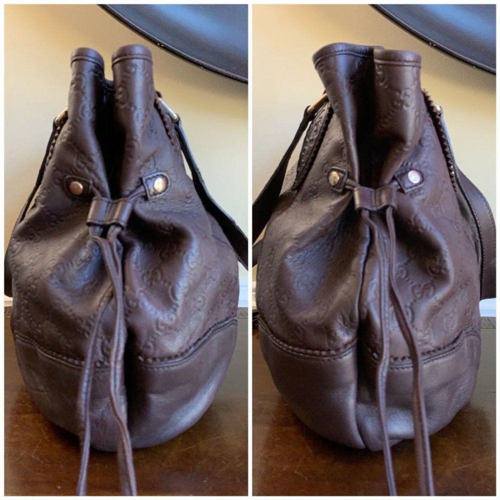 🛑SOLD🛑Authentic GUCCI Guccissima Tribeca Tote - Picture 5 of 12